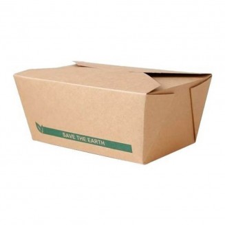 CAIXA DE CARTÃO AMERICANA 2800 cc. 200X140X90 mm. (160 Unid.)