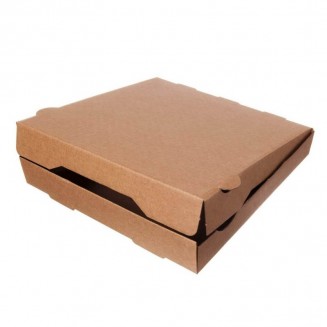 CAIXA PARA PIZZA KRAFT 400X400X40 mm (50 Unid.)