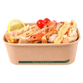 EMBALAGEM DE CARTÃO RETANGULAR 750 cc (50 Unid.)