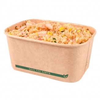 EMBALAGEM DE CARTÃO RETANGULAR 1.000 cc (50 Unidades)