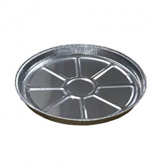 ENVASE DE ALUMINIO PARA TORTILLAS 630 cc 270 Ø X 13 mm (100 Uds.)