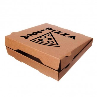 CAJA PIZZA KRAFT 30X30X4 cm. (100 Uds.)