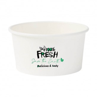 POTE DE SORVETE BRANCO 3 Oz 80 ml. (100 Unid.)