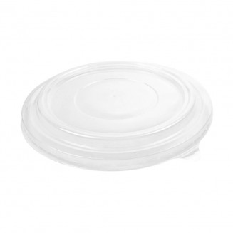 TAMPA PET SALADEIRA DE PAPEL KRAFT 500 / 750 cc Ø150 mm (300 Unid.)