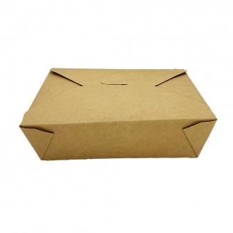 CAJA AMERICANA DE PAPEL KRAFT 1.500 cc 220X158X48 mm (300 Uds.)