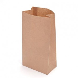 BOLSA DE PAPEL SIN ASAS AMERICANA 18X10X34 (500 Uds)