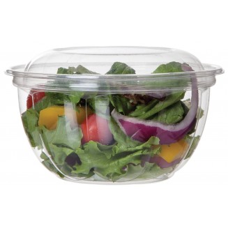 BOL PARA ENSALADA + TAPA 530ml/18 OZ (150 Uds.)