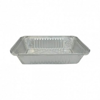 ENVASE DE ALUMINIO 650 cc 194X144X33 mm (100 Uds.)