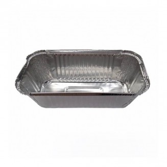 ENVASE DE ALUMINIO 1500 cc 250X130X70 (100 Uds.)