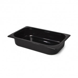 BANDEJA NEGRA 1/4 GS 260X160X50 mm (240 Uds.)