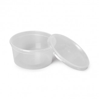 PACK TARRINA REDONDA 450 cc + TAPA (50 Uds.)