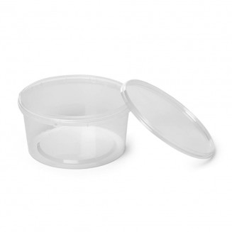 TARRINA COM FECHO DE SEGURANÇA 500 cc (400 Unid.)