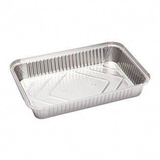 EMBALAGEM DE ALUMÍNIO 2200 cc 315X215X42 mm (100 Unid.)